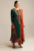 MB 525 - 3 Pcs Unstitched Heavy Embroidered Lawn Suit with Premium Quality Lawn Dupatta
