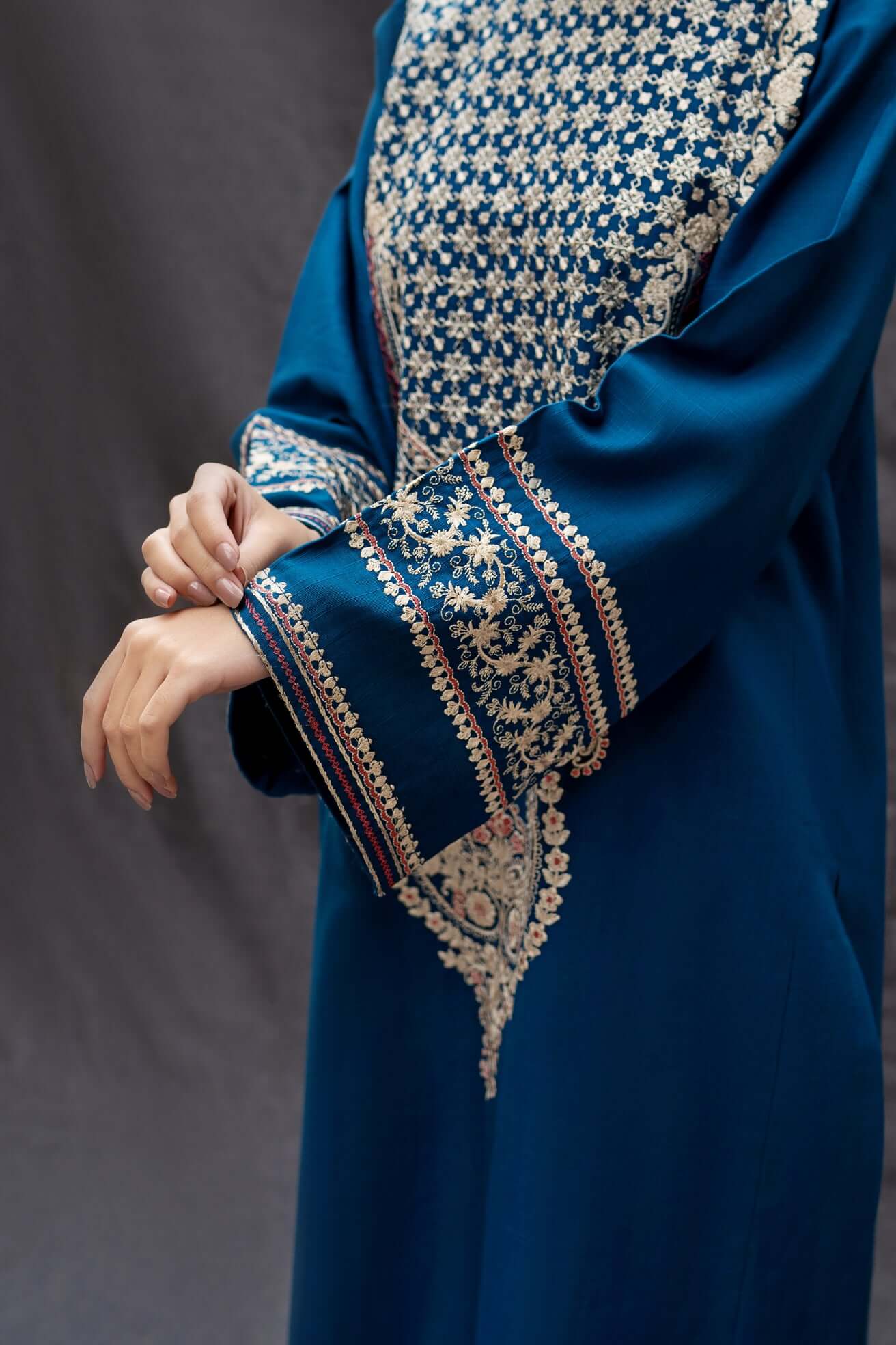 BT 69-Lawn 2 Piece Unstitched Heavy Embroidered Suit