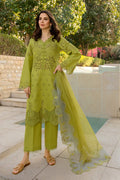 RR-2780-3 Piece - Unstitched Chicken Kari Embroidered Suit